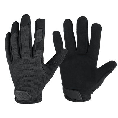 Motorcycle Black Sports Bike Gloves For Gym Protective